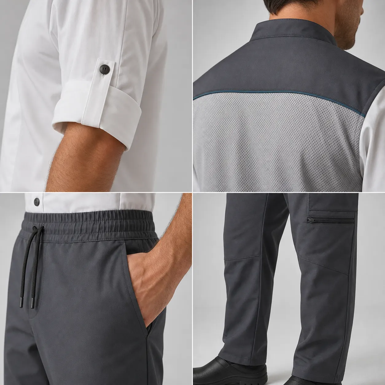 HO004 CULINA Chef Suit - 2