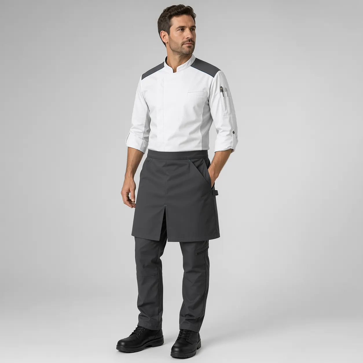 HO004 CULINA Chef Suit - 6