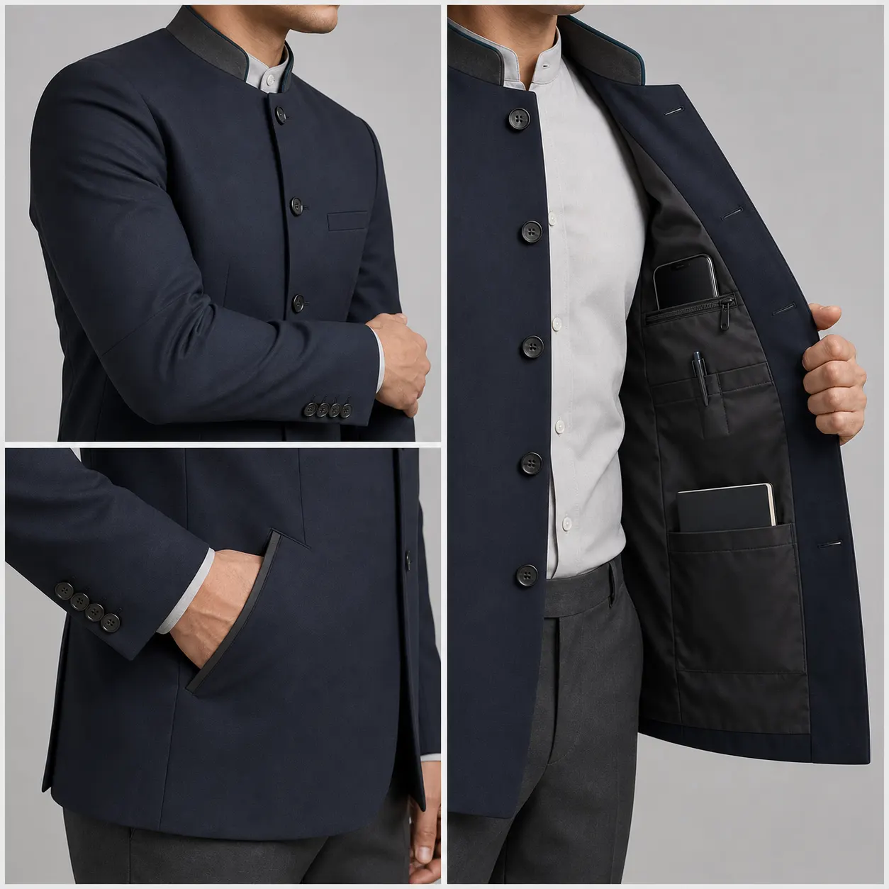 HO009 VIRAT Bandh Gala Suit - 3