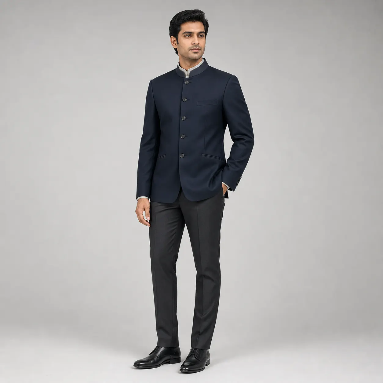 HO009 VIRAT Bandh Gala Suit - 4