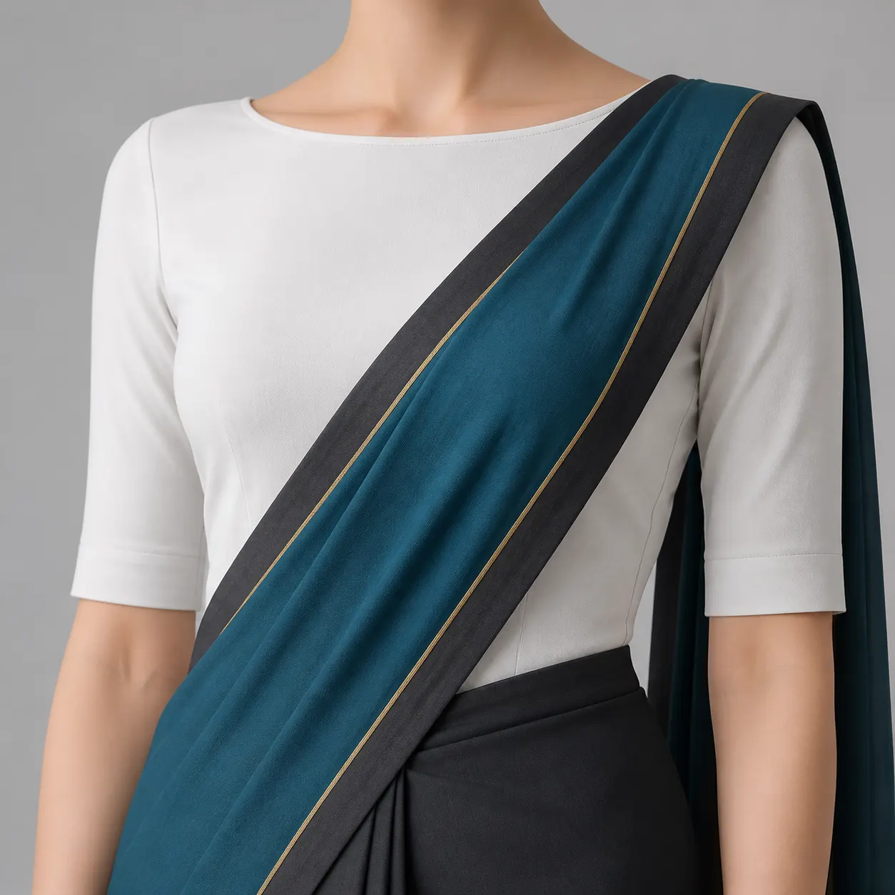 HO011 KAVYA Pre-Draped Saree - 1