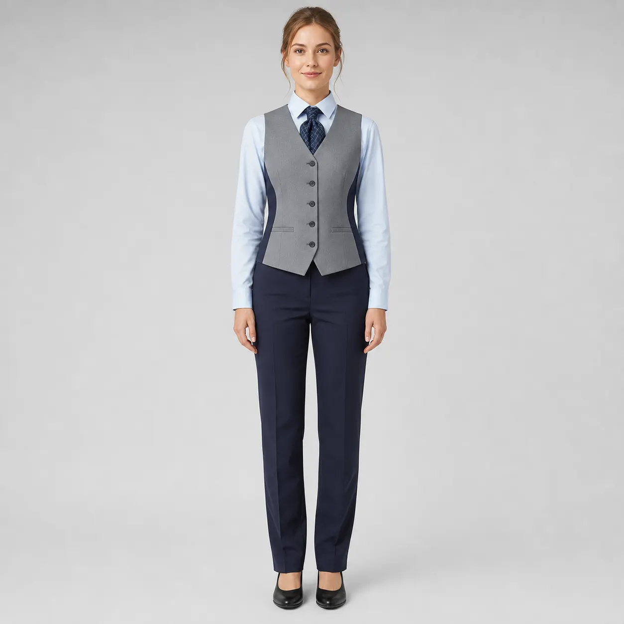 AV012 EIRA Guest Relations Waistcoat Set - 3