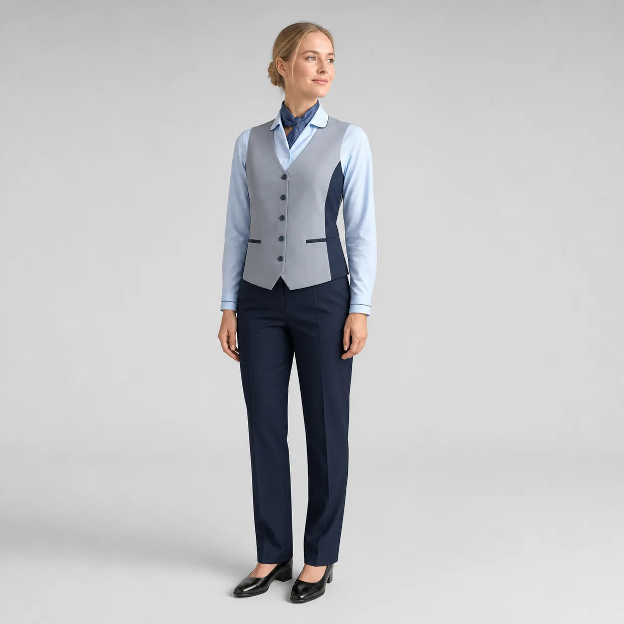 AV012 EIRA Guest Relations Waistcoat Set - 4