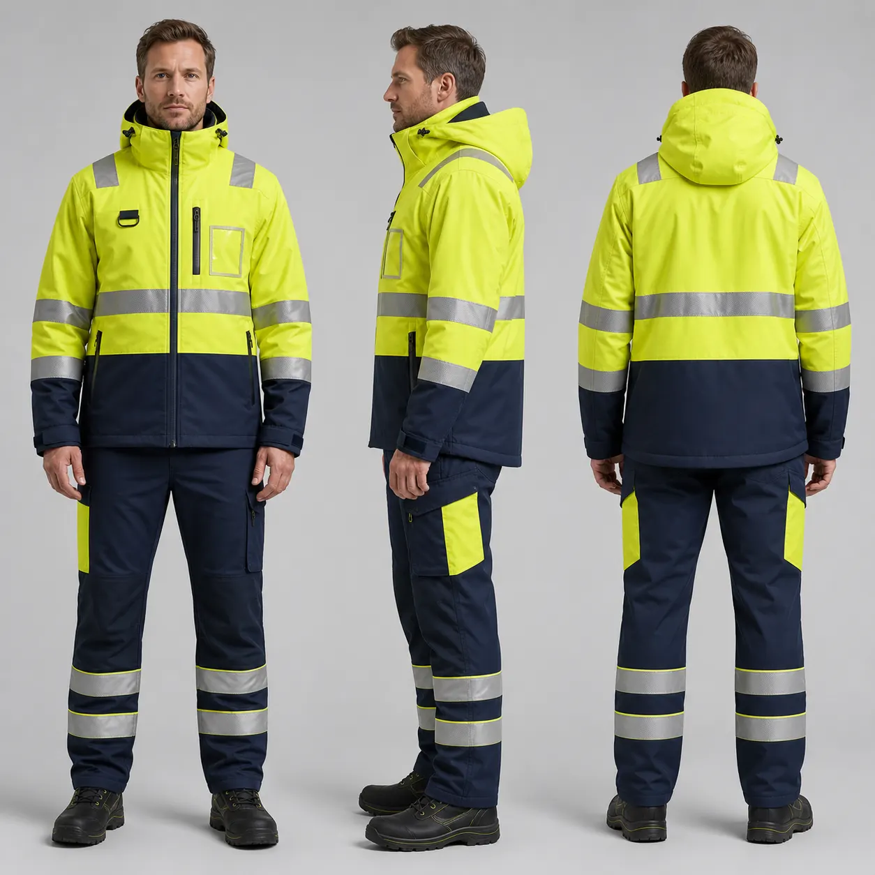 AV006 LUMEN Loader HiVis Jacket - 2