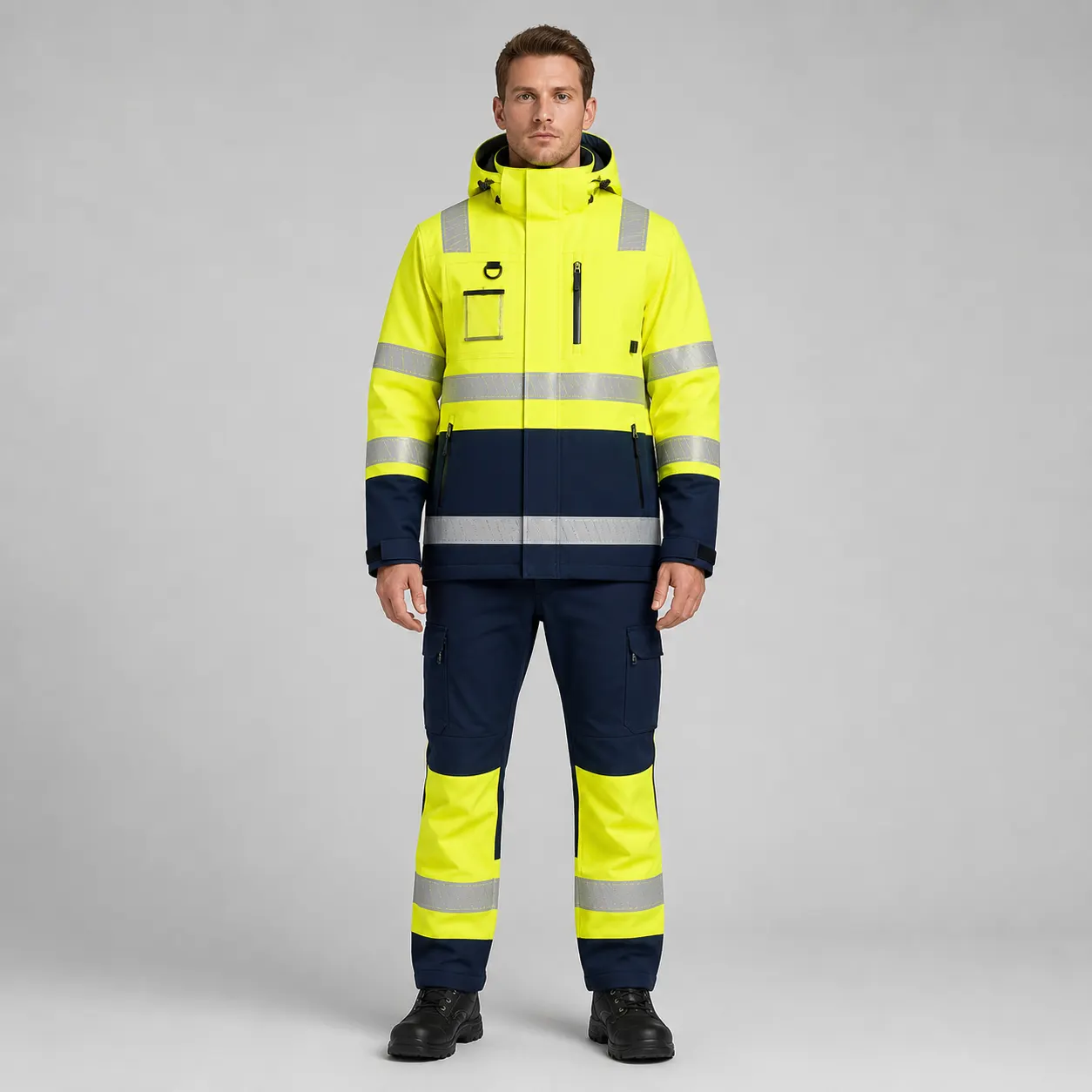 AV006 LUMEN Loader HiVis Jacket - 4