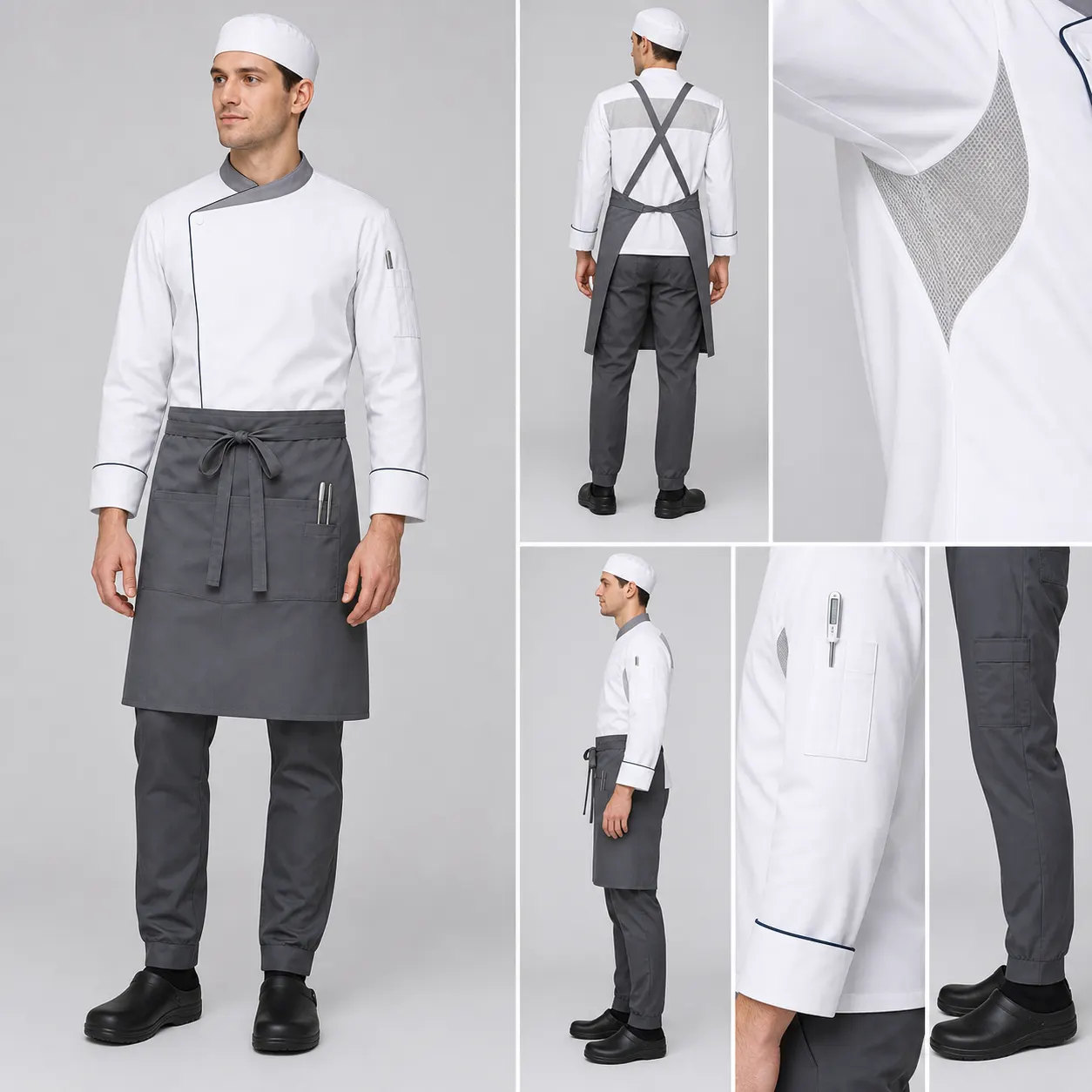 AV007 NILS Catering Chef Suit - 1