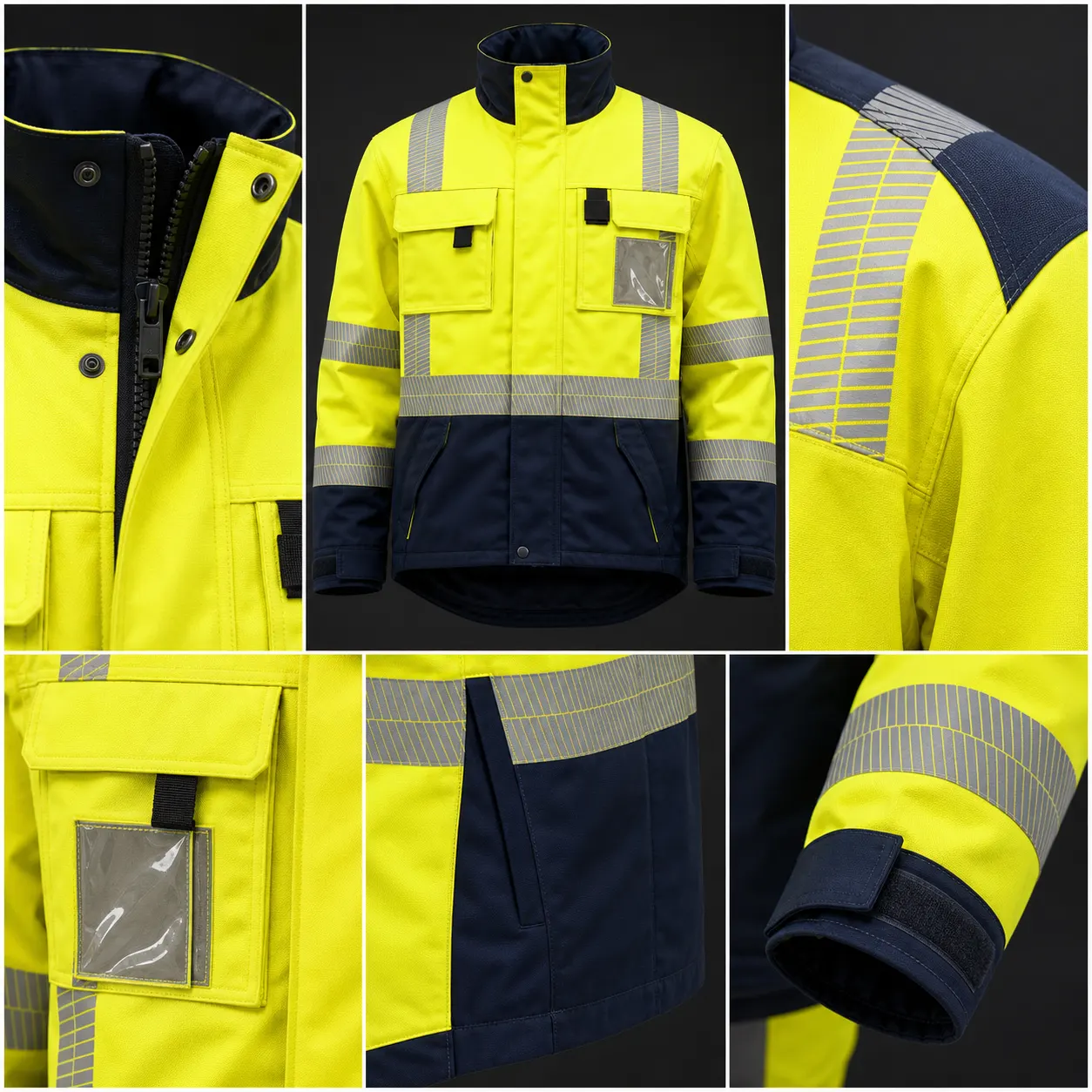 IL002 AURORA Heavy-Duty HiVis Jacket - 1