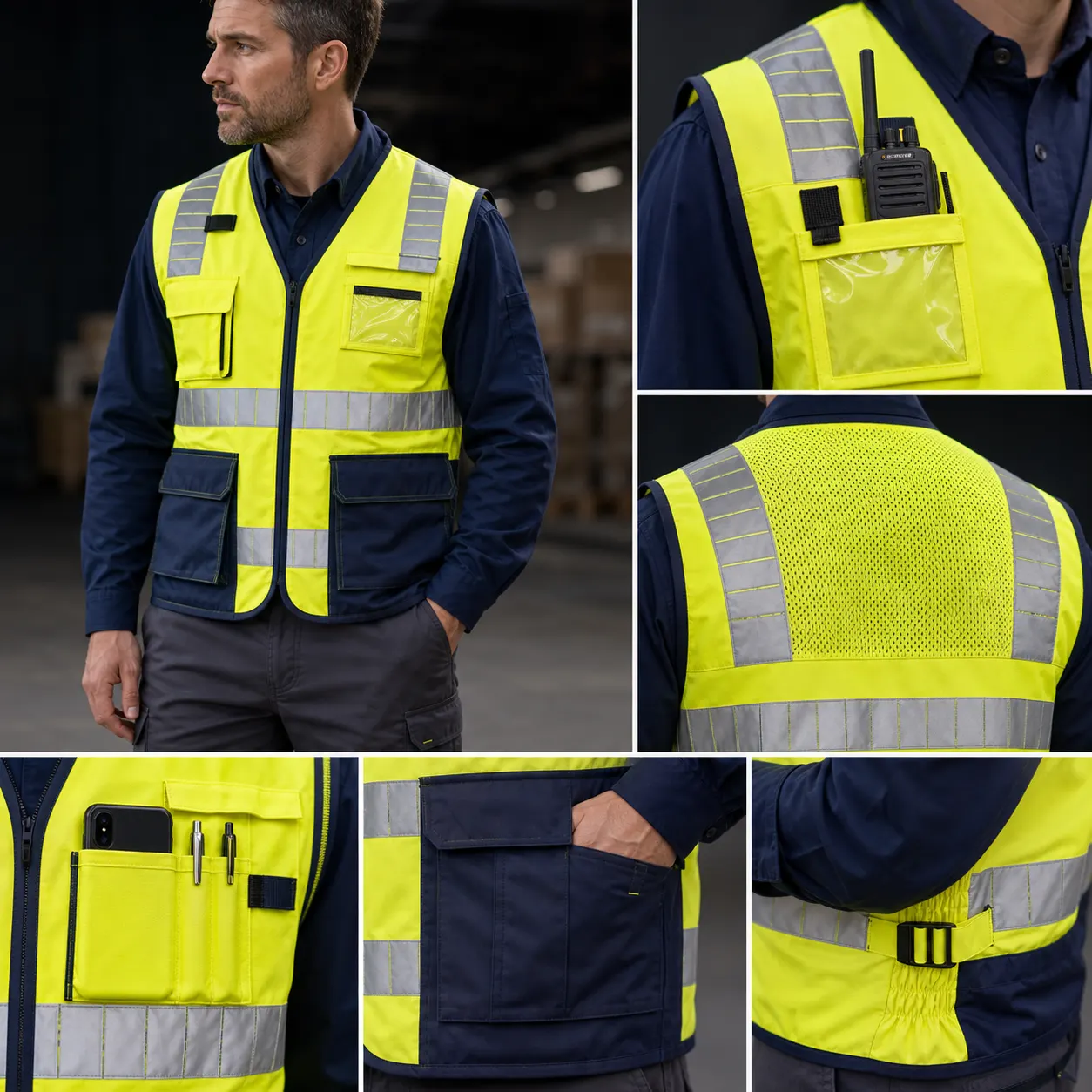 IL003 BEACON HiVis Utility Vest - 1