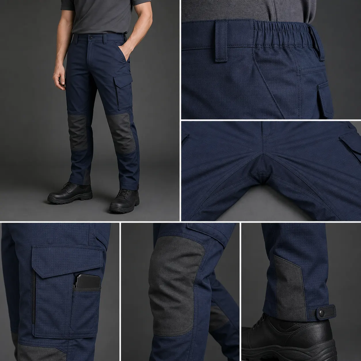 IL004 KAJ Cargo Trousers - 1