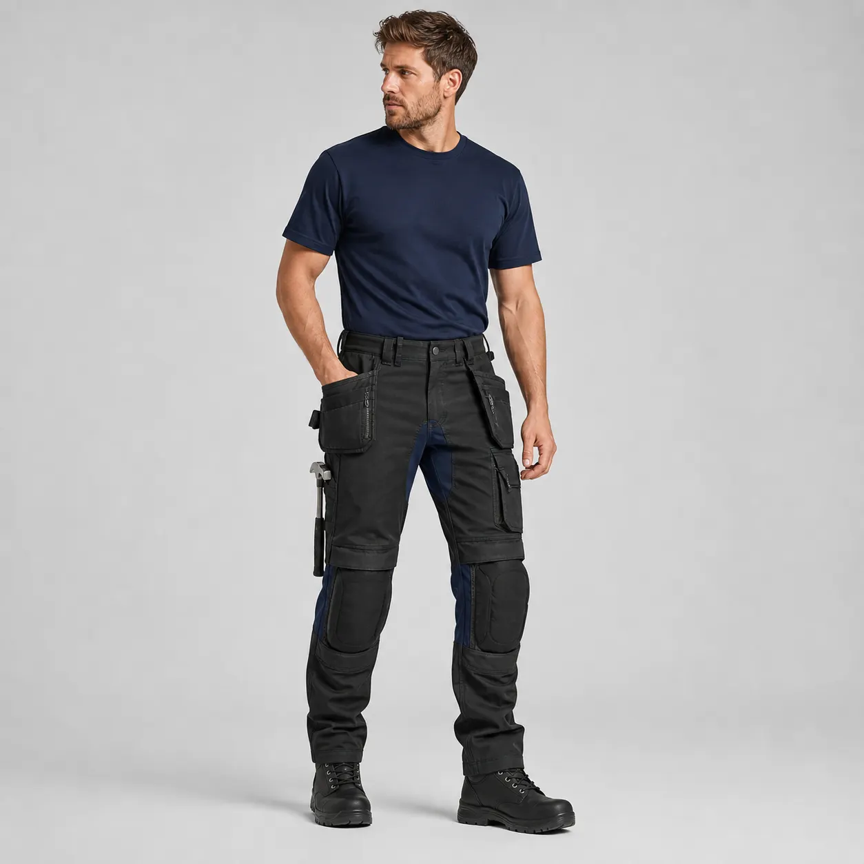 IL005 HALDEN Heavy-Duty Workwear Trousers - 3