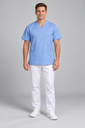 HM012 LIORA Unisex V-Neck Scrub Tunic - 1
