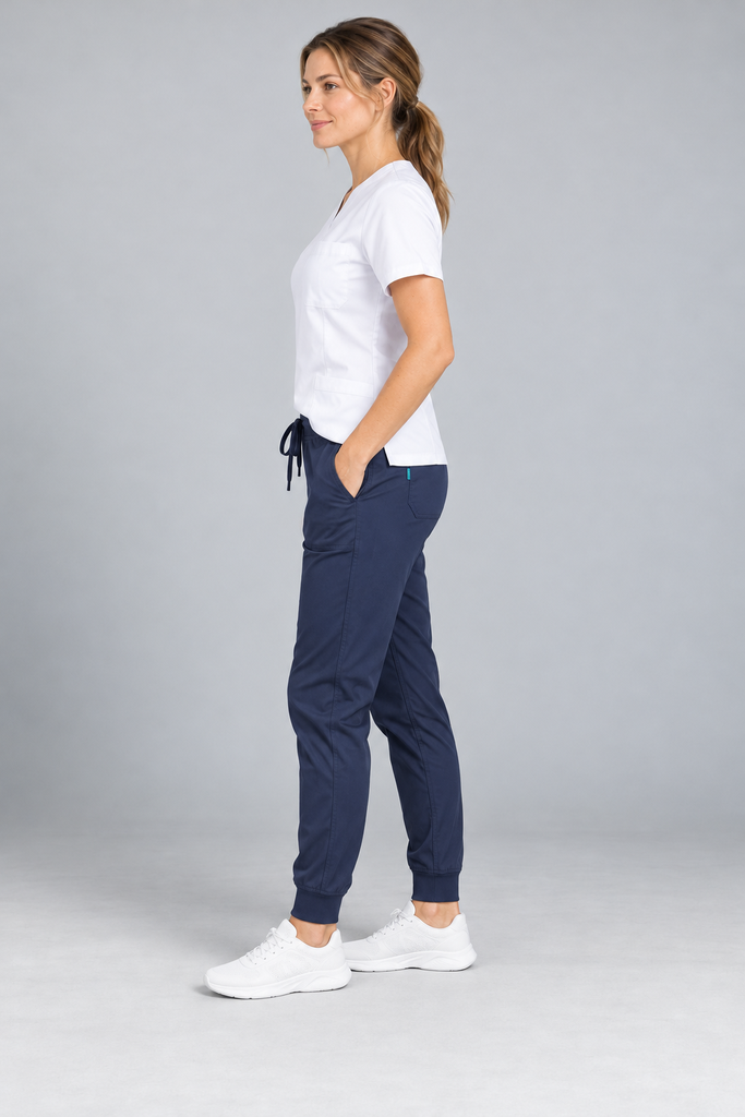HM016 LUVIA Women's Stretch Jogger Scrub Trousers - 2
