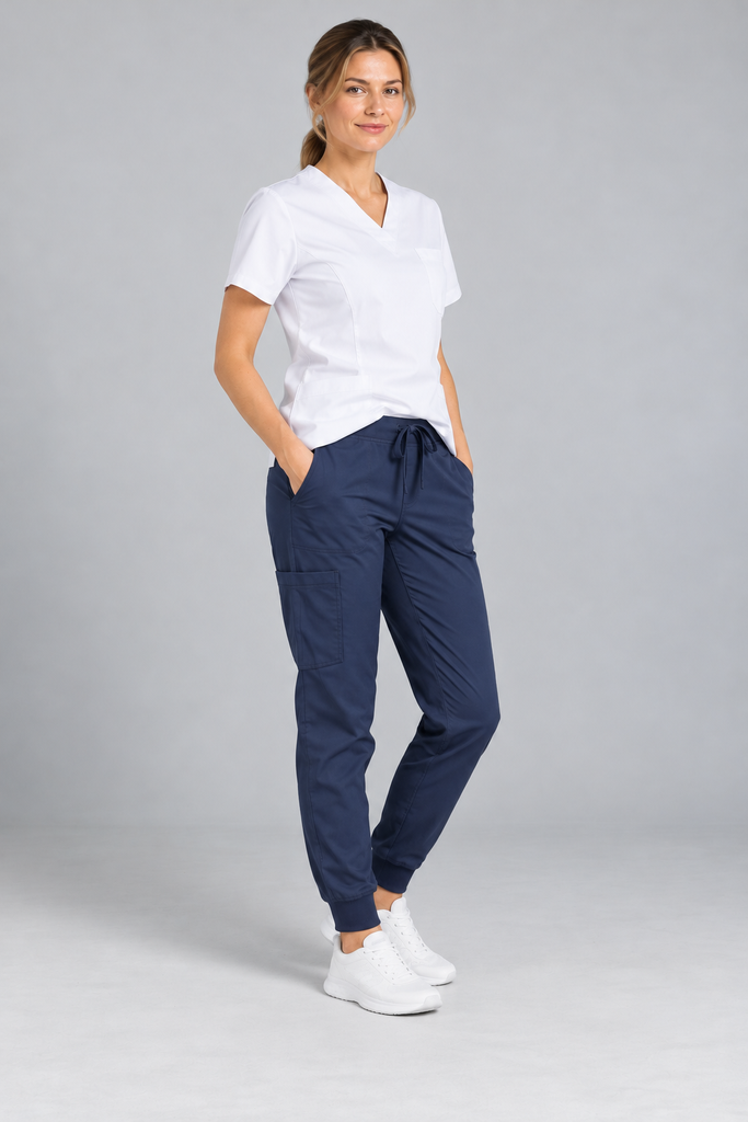 HM016 LUVIA Women's Stretch Jogger Scrub Trousers - 4