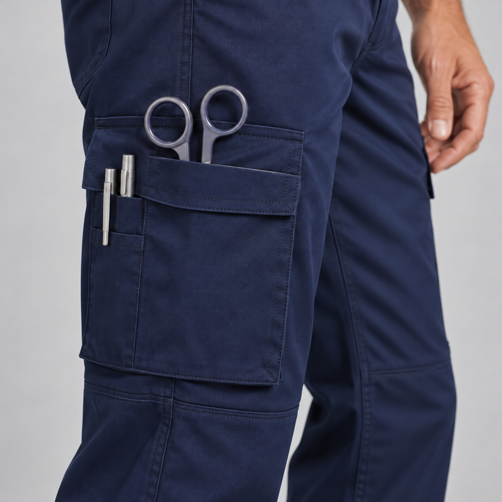 HM017 TORVIK Cargo Scrub Trousers - 6