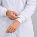 HM019 PROBA Laboratory Coat with Knit Cuffs - 6