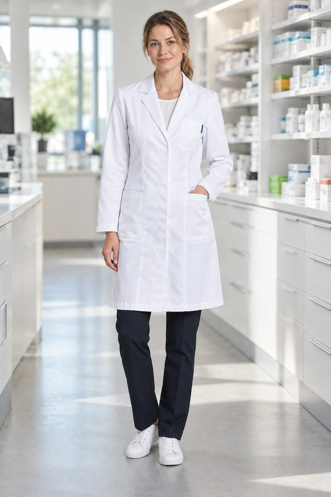 HM020 SIRA Women's Tailored Lab Coat