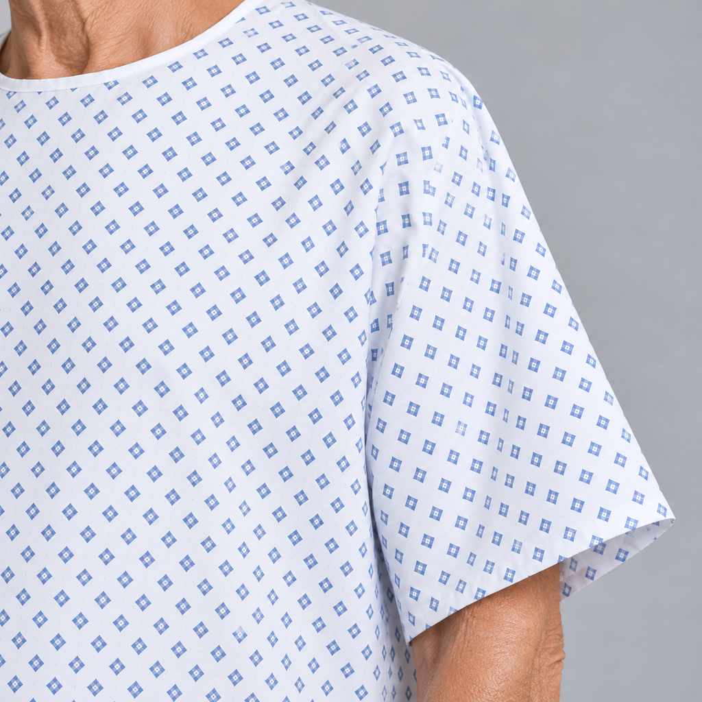 HM023 LENIS Back-Tie Patient Gown - 7