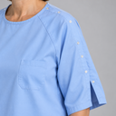 HM024 QUIES Shoulder-Snap Patient Gown - 5