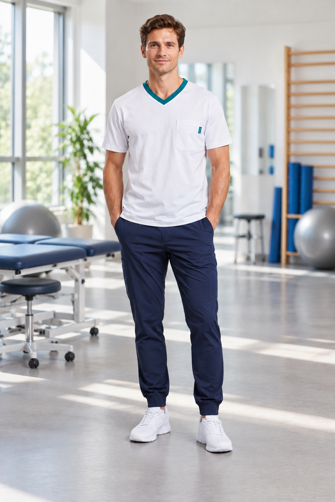 HM034 VELIA V-Neck Care T-Shirt