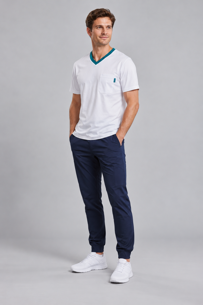 HM034 VELIA V-Neck Care T-Shirt - 4