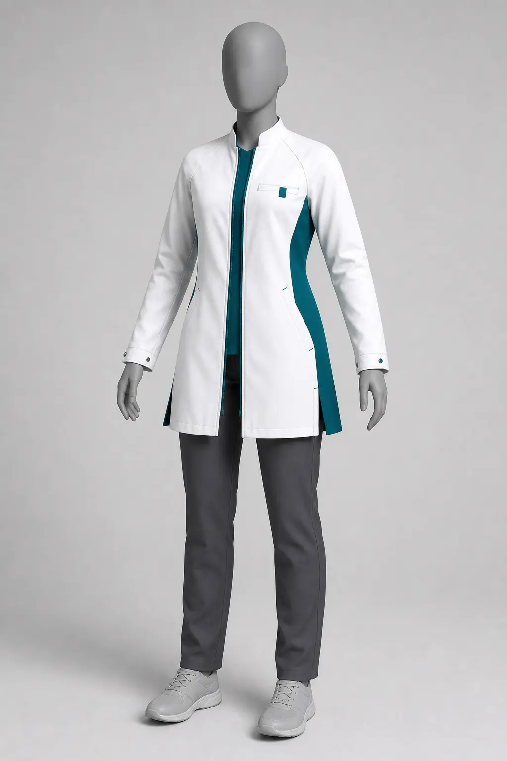 HM004 MOBILIS Rehab Lab Coat - 4